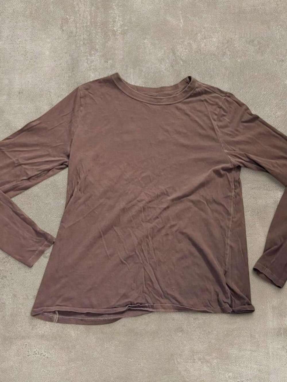 Old Navy Everywear brown long sleeve cotton shirt - Size XS